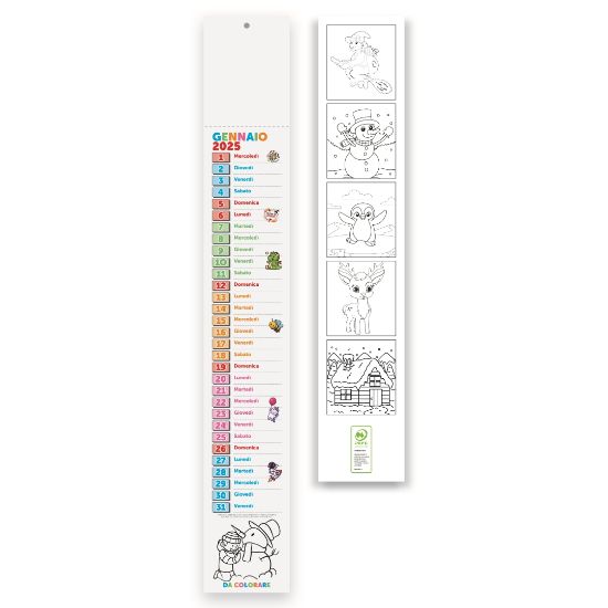 Immagine di Calendario Slim Baby PA674