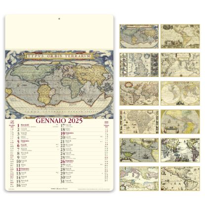 Immagine di Calendario Antiche Mappe PA012